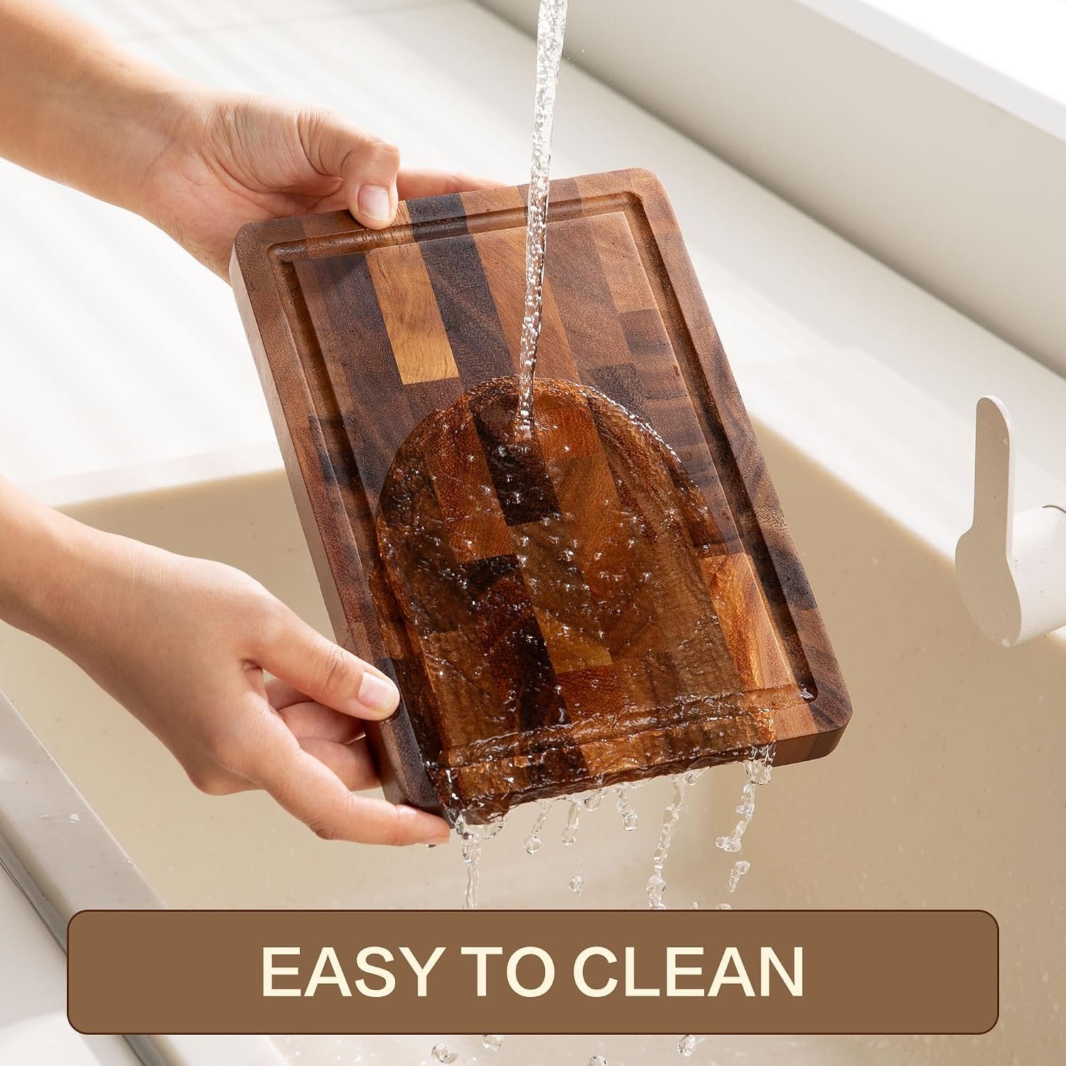 Walnut End Grain Cutting Board - Image 2