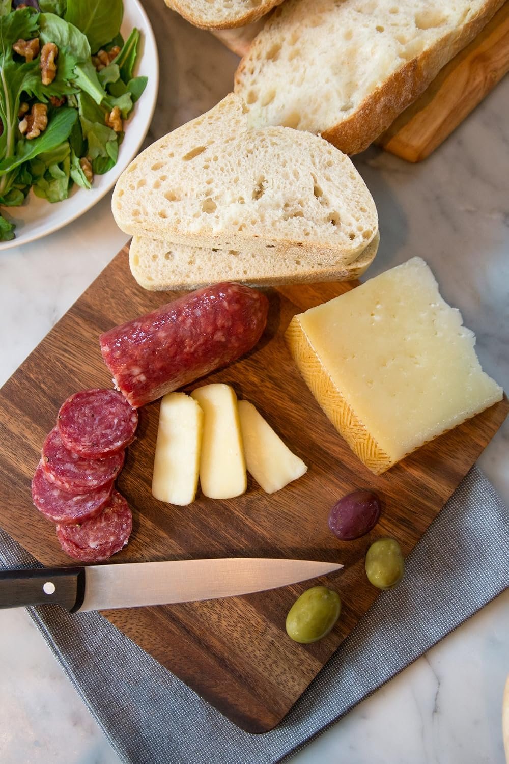Square Acacia Wood Cutting Board