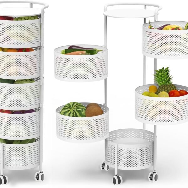 Rotating Multi-Purpose Storage Trolley