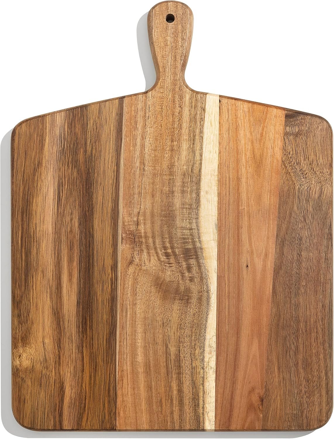 Acacia Wood Cutting Board with Handle - Image 2